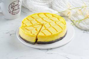 Fathers Day Special Mango Cheesecake (500 gm) (Eggless)