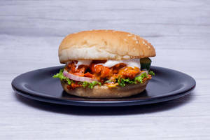Pind Chicken Tikka Burger