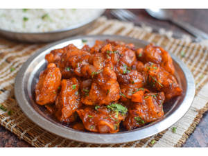 Mushroom Manchurian Dry