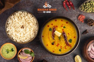 Yellow Dal Tadka Rice Bowl