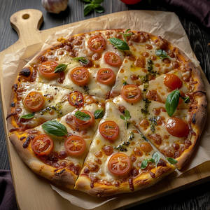 Cheese & Tomato Pizza