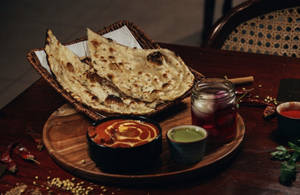 Butter Chicken  With Butter Naan Combo