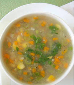 Sweet Corn Veg Soup