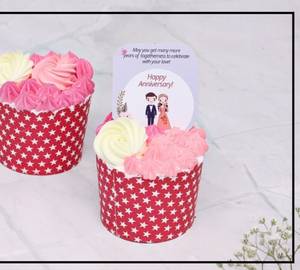 Anniversary Special Cupcake [Set Of 2]