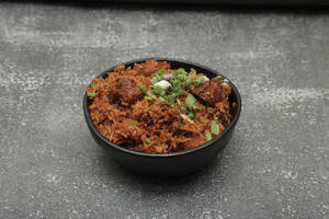 Stir Fried Rice With Veg Manchurian