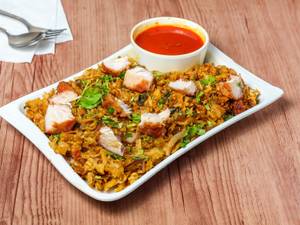 Chicken Keema Parotta 