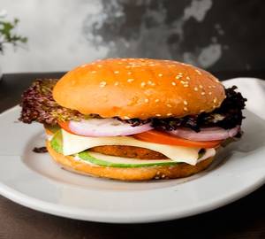 Veg cheese burger