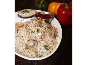 Mushroom Fried Rice