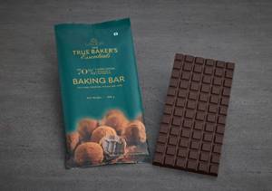 True Baker's Baking Chocolate Bar (70% Cocoa)