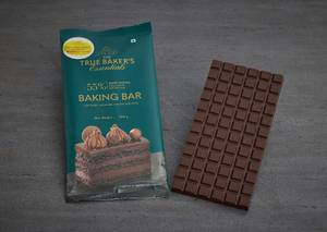 True Baker's Baking Chocolate Bar (55% Cocoa)
