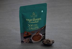 True Baker's Baking Chocolate Callets - Extra Dark (70% Cocoa)
