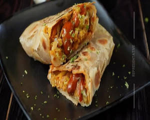 Veg Schezwan Mayo Cheese Frankie