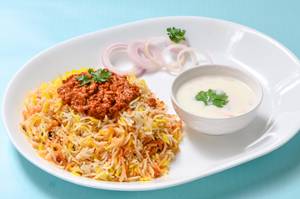 Chicken Keema Biryani