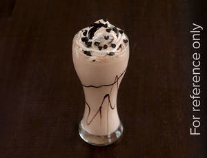 Chocolate Milkshake With Ice Cream