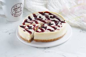 Fathers Day Special Blueberry Cheesecake (500 gm) (Eggless)