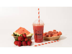 Watermelon Strawberry Juice