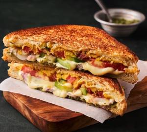 Tandoori mayo grilled veg sandwich