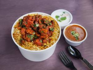 Keema Prawns Pulao