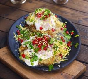 Tikki Chaat Healthy Protein Ragda Patties