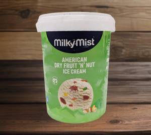 Milky Mist American Dry Fruit N Nut - Fundae Tubs -  [500 Ml]