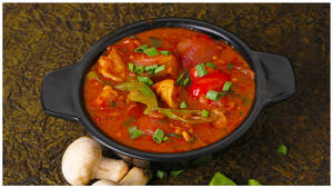 Mushroom Chilly Gravy