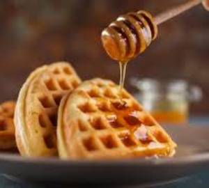 Honey butter waffle                          