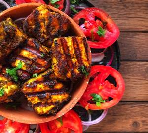 Grilled Paneer Indian Spices