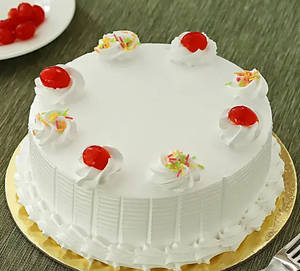 Vanilla Rich Fresh Cream Cake [450 grams]