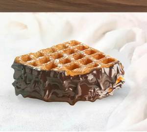 Dark chocolate waffle                             