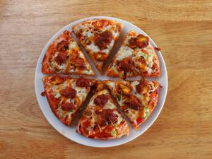Chicken Cheese Pizza ( 7 Inches )