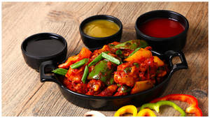 Mushroom Chilli