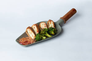 Tandoori Broccoli + Dahi Ke Suley