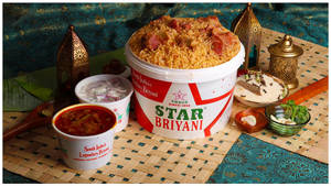 Mutton Bucket Biryani Large