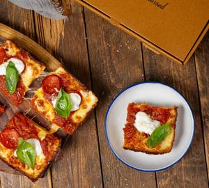 Pepperoni - Buratta Square Pie