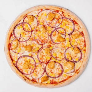 Corn And Onion Pizza