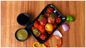 Mushroom Manchurian
