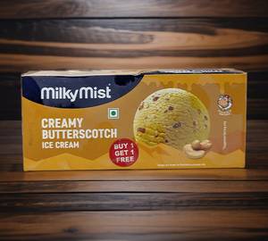 Milky Mist Creamy Butter Scotch - Family Pack    [750  Ml]