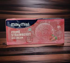 Milky Mist Prime Strawberry - Family Pack  [750  Ml]