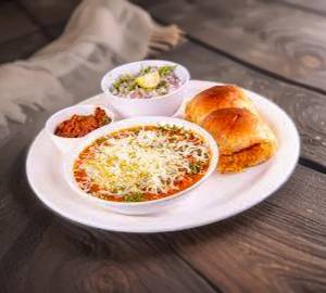 Cheese Pav Bhaji[2 pcs]