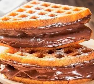 Milky chocolate waffle                                       