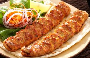 Chicken seekh kebab