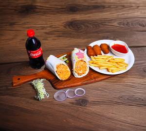 Tandoori Shawarma + French Fries + Cold Drink