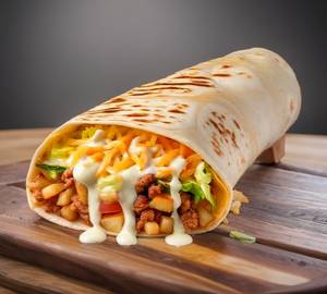 Cheesy Delight Shawarma Roll