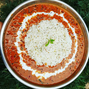 Dal Makhni+rice+salad