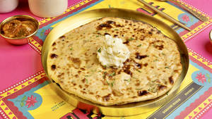 Aloo Pyaz Paratha
