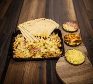 Cheese Shawarma Plate