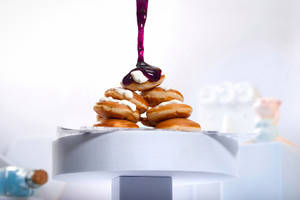 Blueberry Cream Cheese Pancake [12 Pieces]