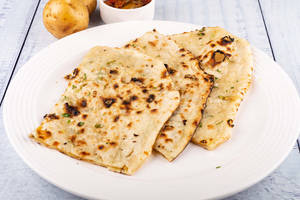 Aloo Naan Thali