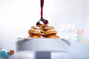 Strawberry Cream Cheese Pancake [12 Pieces]