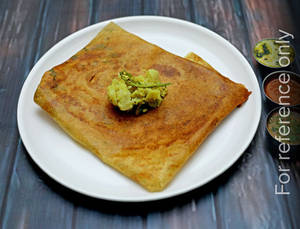 Butter Onion Masala Dosa